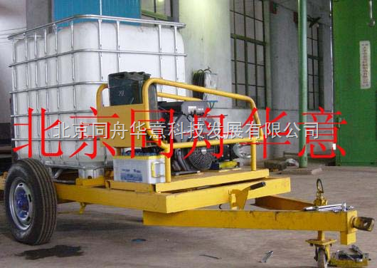 大馬力馬力高壓水管道疏通清洗機.