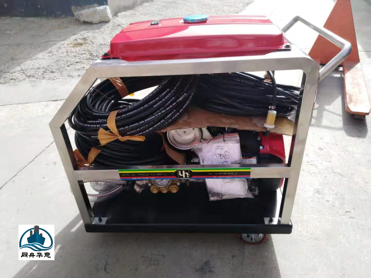 工業型高壓水地下管道移動式高壓汽油驅動疏通機